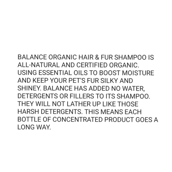 BALANCE BOTANICAL HAIR & FUR SHAMPOO EXHALE - Picture 4 of 9